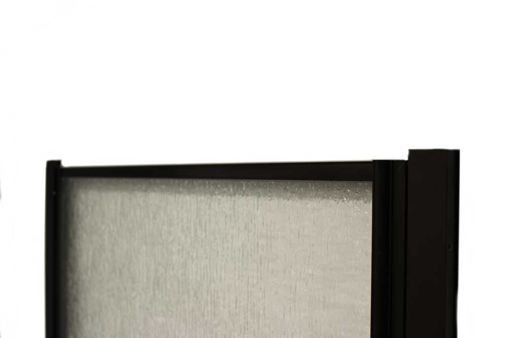 32″ x 66″ Pivot Shower Door with Obscured Glass – Dark Oil Rubbed Bronze - Image 2