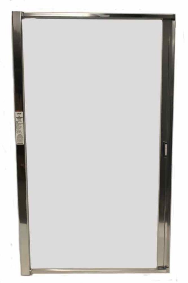36″ x 62″ Retractable Shower Door – Chrome - Image 5