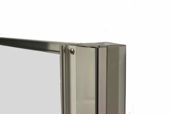 36″ x 62″ Retractable Shower Door – Chrome - Image 2