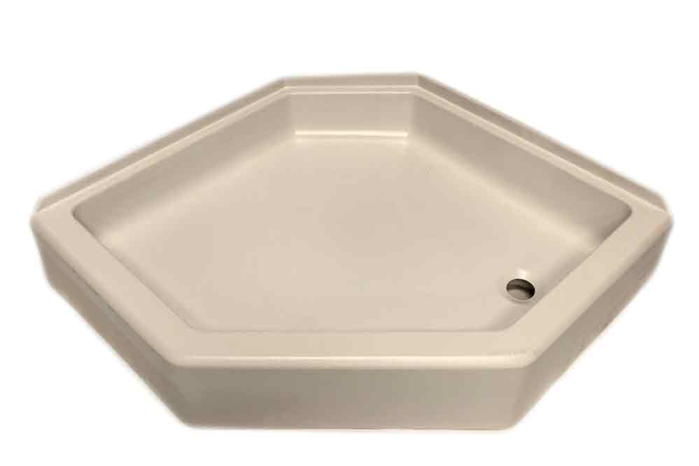32″ Hex Pan with Neo Angle Front – White