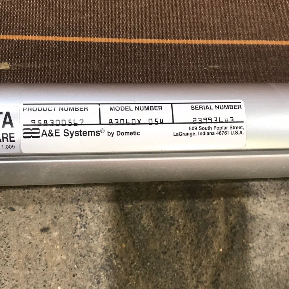 Used Complete A&E Deluxe Plus Window Awning 61.5" - Image 2