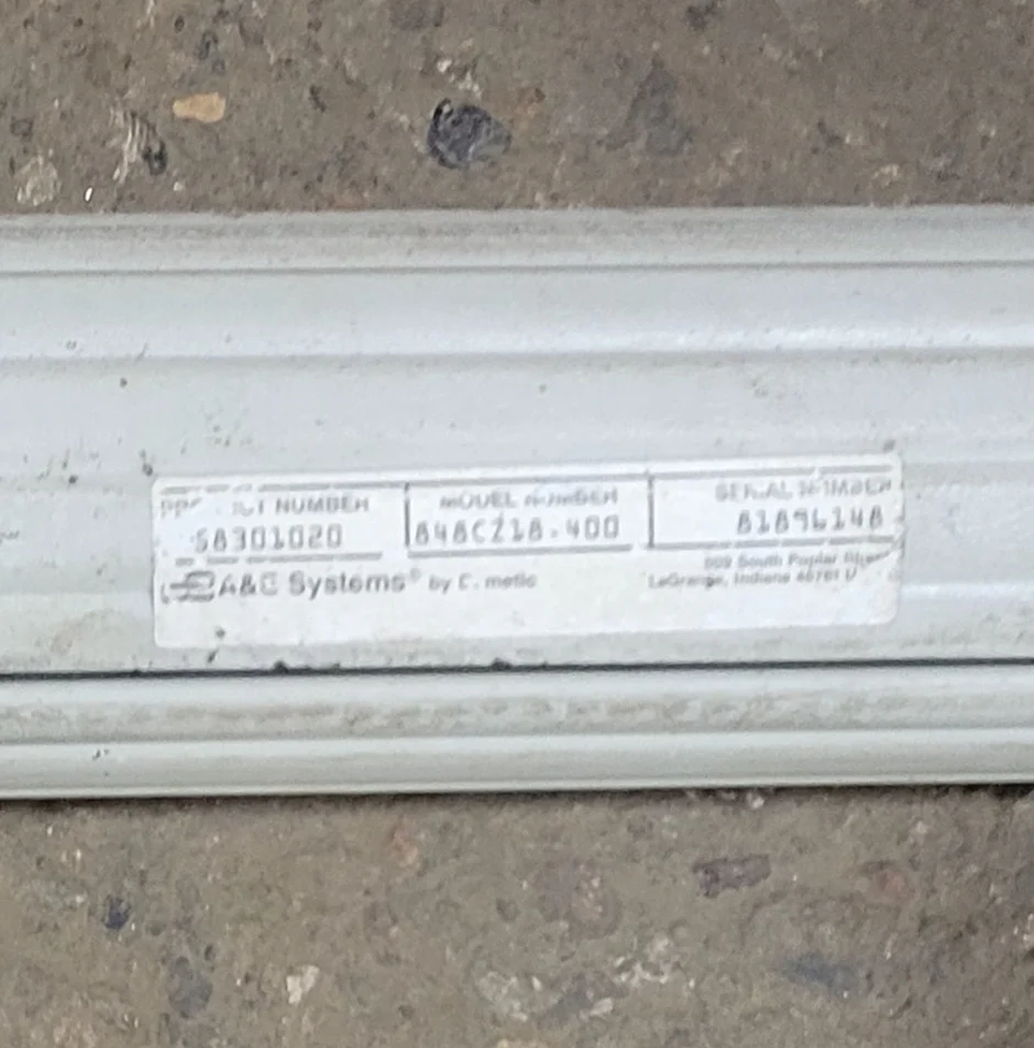Used Complete Manual Awning A&E Dometic 18' New Canvas - Image 6