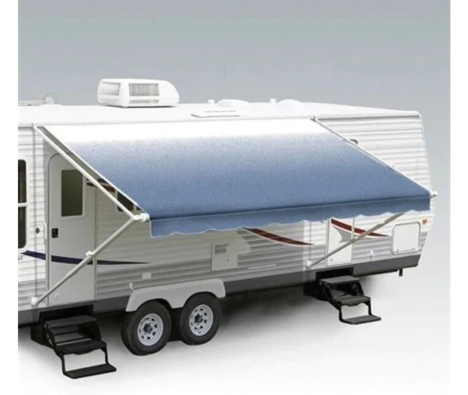 Used Complete Manual Awning A&E Dometic 18’ New canvas - Image 2
