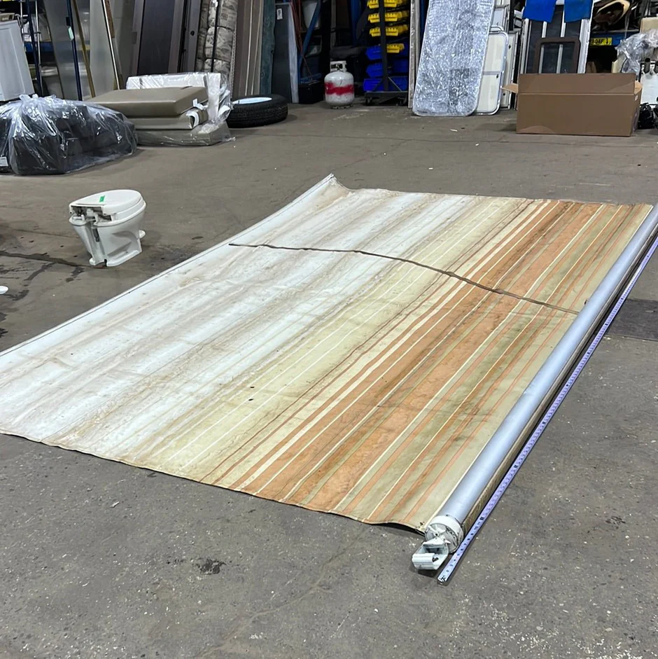 Used Complete Manual Awning Norseman sunburst 12’ 7” - Image 4