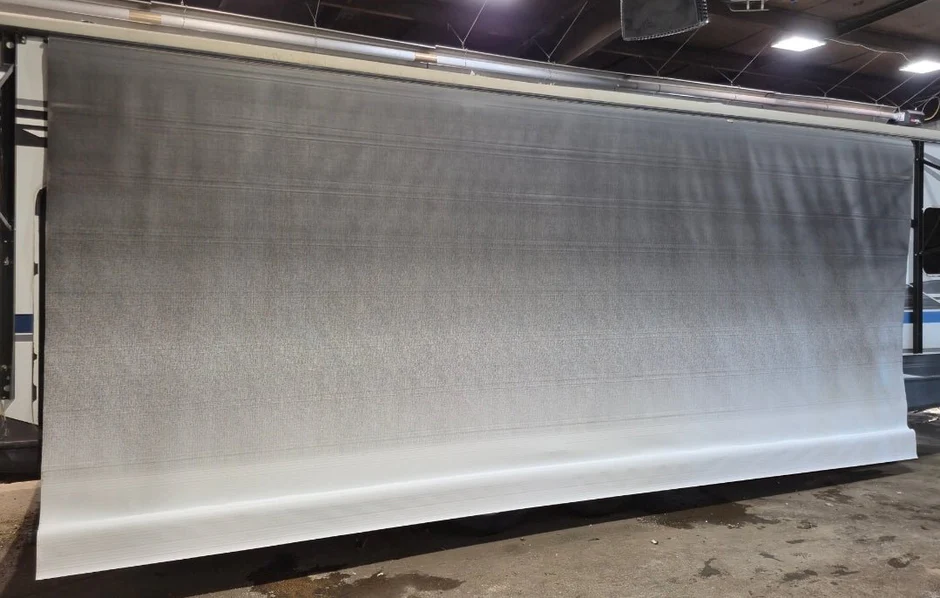 Used Complete Power Awning Lippert Solera 21' Used/ New Canvas - Image 5